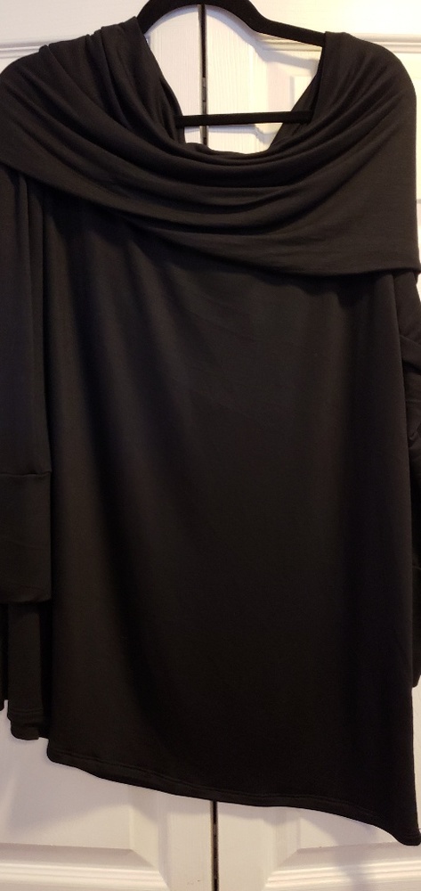 Agnes and Dora Convertible Tunic Black